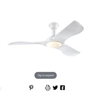 Monte Carlo 56” Minimalist ceiling Fan!